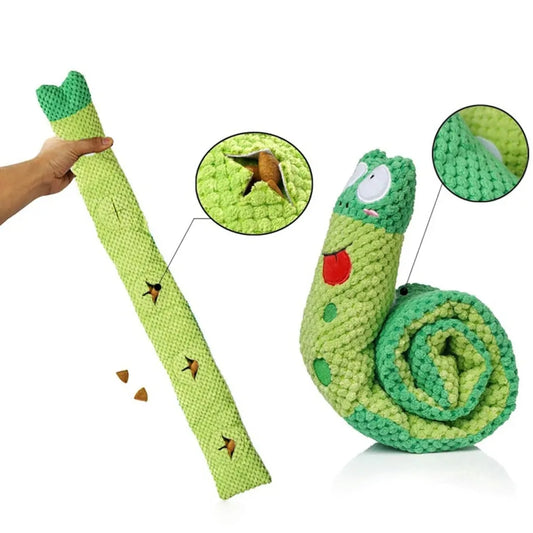 Interaktyvus pliušinis žaislas „Sraigė“ – 70 cm